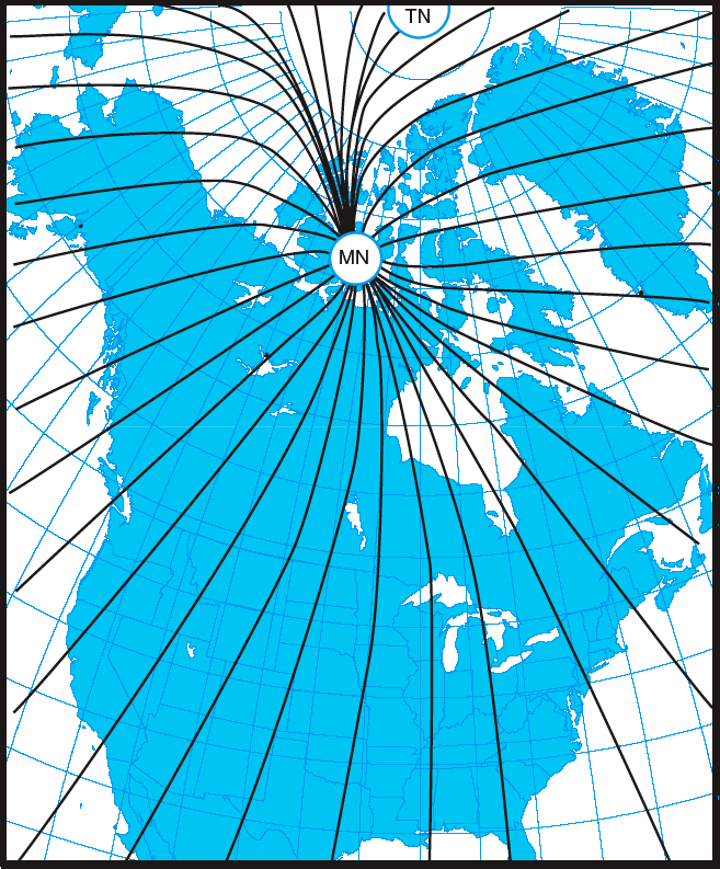 Magnetic North Vs. True North