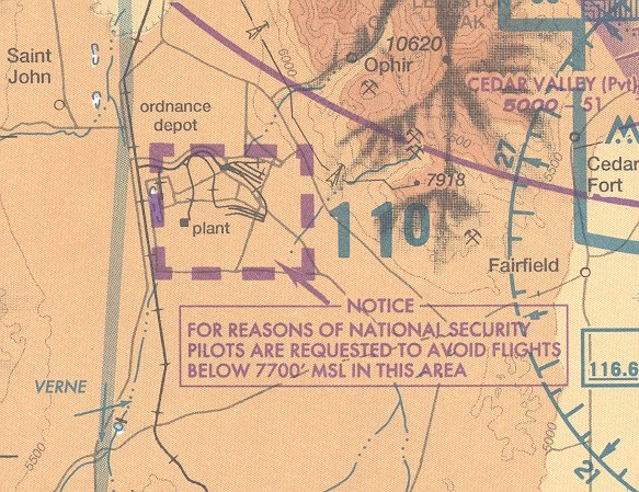 National Security Area Sectional Chart